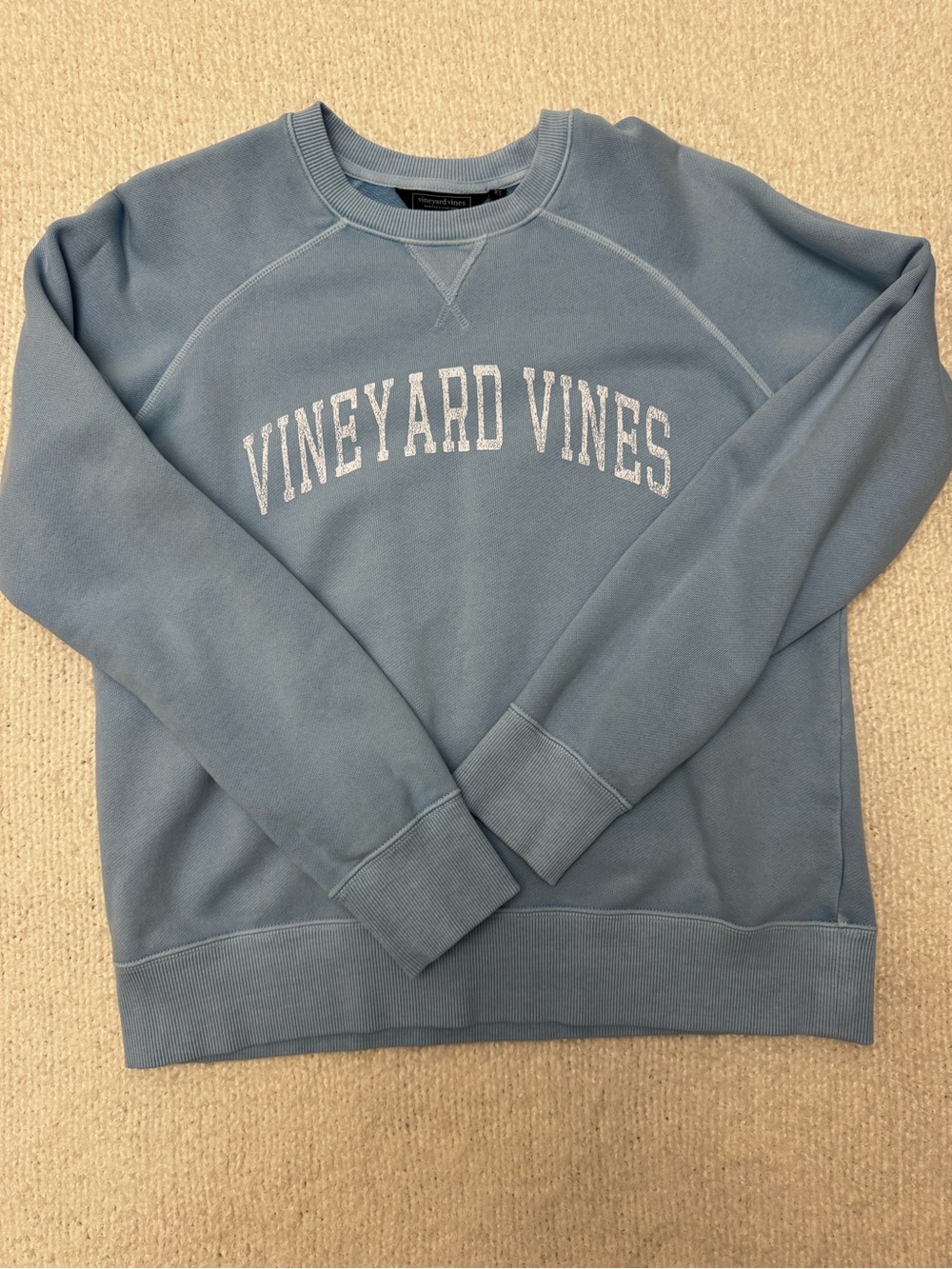 Vineyard Vines Women’s Surf Terry Crewneck Sweatshirt - Picture 3 of 5